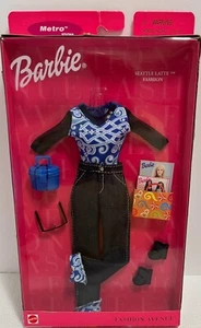 Barbie Fashion Avenue Seattle Latte Fashion Pack 2000 New - Picture 1 of 6