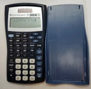 Texas Instruments Scientific Calculator TI-30X IIS Navy Blue Contains Battery - Picture 1 of 4