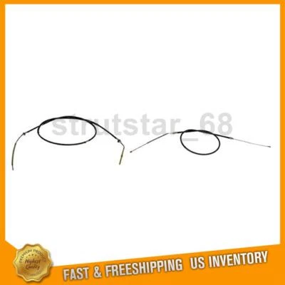 2 cables de freno de estacionamiento traseros compatibles con GMC K1500 1991 GMC K1500 1992 GMC K1500 1990 Foto 1 de 4