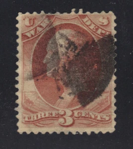 US # O85 - Whitfield #1132 Springfield MA Bow SOTN Fancy Cancel  3c War Official - Picture 1 of 2
