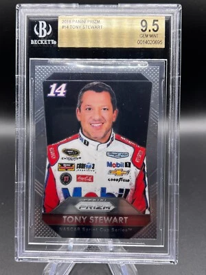 Panini Prizm #14 2016 Tony Stewart BGS 9,5 Foto 1 de 3