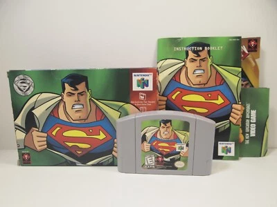 Superman (Nintendo 64 | N64) Completo en Caja CIB Foto 1 de 4