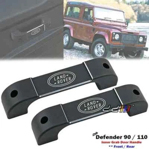 Manija de puerta cromada de aleación de aluminio interior de coche Land Rover Defender 110 130 90 - Imagen 1 de 9
