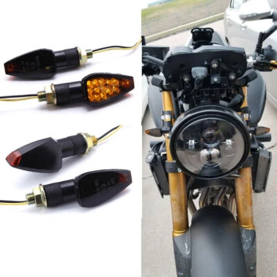4 Stck LED Motorrad Blinker Miniblinker Licht Universal Roller 12V Mit E-GeprüFt - Bild 1 von 4