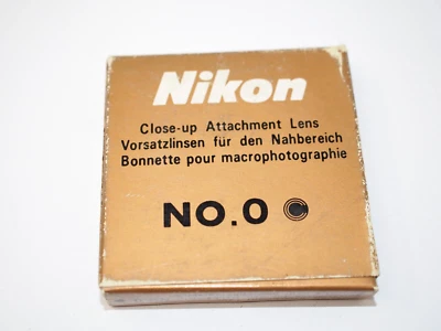 Nikon 52mm Close-Up No 0 Filter - Image 1 of 4