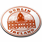 Round Mouse Mat - Dublin Ireland Irish Travel Architecture Office Gift #4449