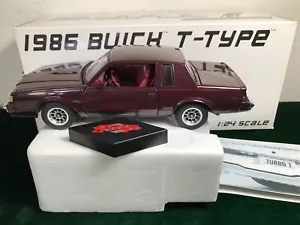 1985 Buick Regal GMP T Type Grand National 1:24 Scale Diecast Model Car LE - Picture 1 of 11