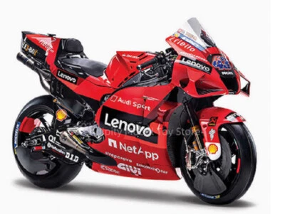 Maisto 1:18 2022 Ducati Jack Miller #43 Motorcycle Bike Model NEW IN BOX - image 1 of 2