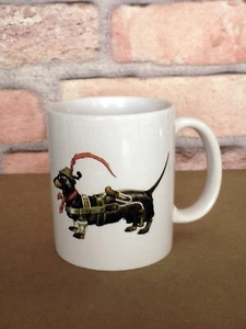 Dackeltasse Bayerische Tasse Bayrischer Dackel in der Lederhose - Bild 1 von 1