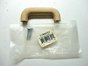 Liberty schlichtes unbehandeltes Holz Eiche Schublade Ziehgriff Messinggewinde 3" Mitte 1 - Bild 1 von 6