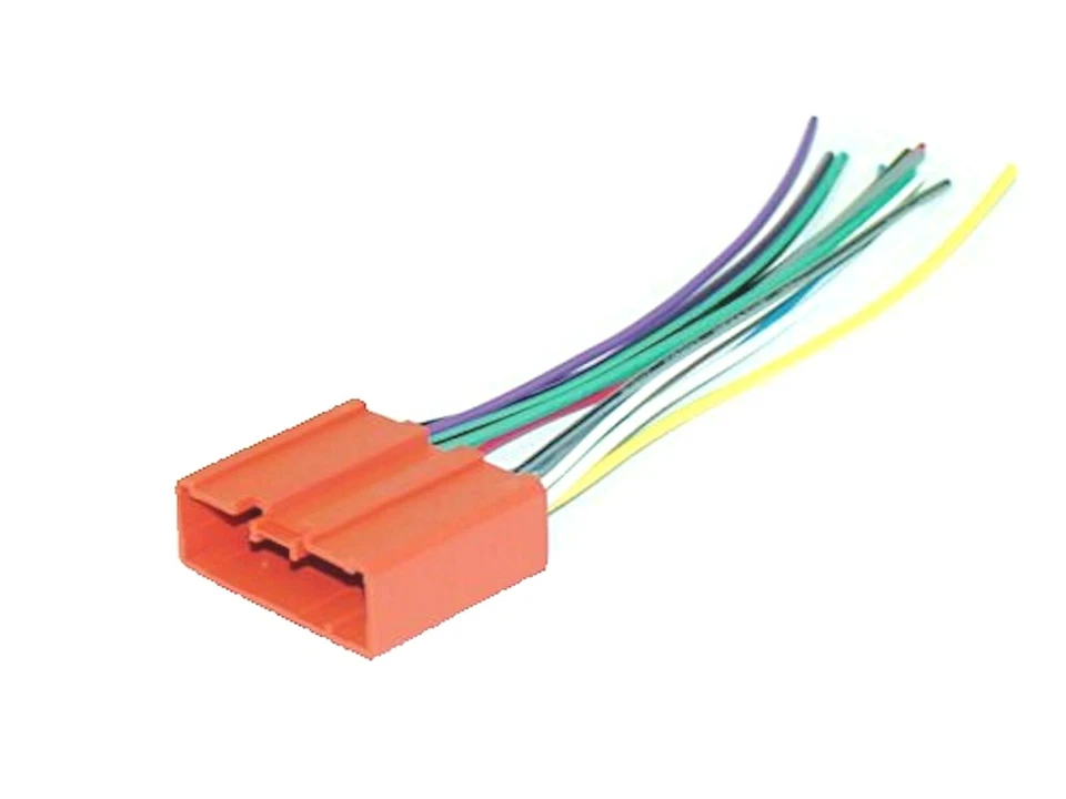 Arnés de cables estéreo para automóvil cableado mercado de accesorios radio instalación enchufe para Mazda Fiat Foto 1 de 4