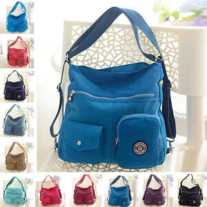 NEW Women Creative Convertible Shoulder Backpack Crossbody Bag Purse Handbag