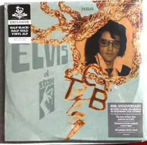 ELVIS PRESLEY AT STAX 40TH ANNIVERSARY LIMITED NUMBERED ED. BLACK GOLD SEALED - Picture 1 of 4