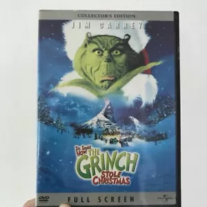 Brand New DVD Dr 's Seuss How the Grinch Stole Christmas Full Screen 2001 - Picture 1 of 2
