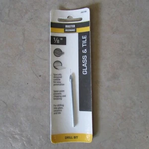 Broca de vidrio, azulejos y cerámica Master Mechanic de 1/8" -282798- carburo (B 44) - Imagen 1 de 2