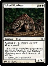 Shards of Alara Yoked Plowbeast x4 Magic The Gathering NM