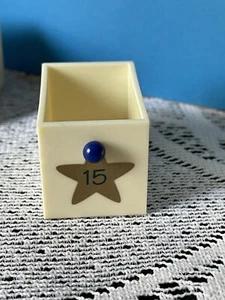 Avon 1996 Christmas is Coming Advent Tree Calendar Replacement Drawer #15 - Picture 1 of 2