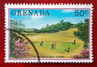 GRENADA 1976 50c CTO Golf Course Mi 737 Scott 704 VF/XF 6759 - Image 1 of 2