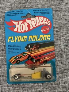 Jouet Ancien Hot Wheels flying colors ODD ROD made in France 1979 sous blister