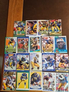 JACKIE SLATER - **Lot of 19 All Different** - Rams - (All NRMT-MINT) - Picture 1 of 1