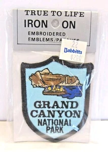 Grand Canyon Nation Park Iron On Patch - Souvenir ricamato Arizona #GK - Foto 1 di 4