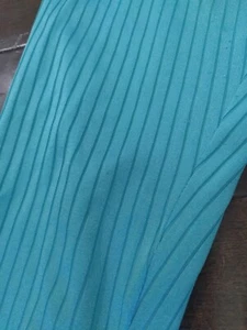 Vintage Body Shaper 80's Bike Dance Shorts Capris DANSKIN sz Medium Shiny Ribbed - Picture 1 of 4
