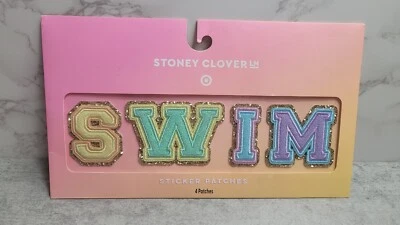 Stoney Clover Ln x Target SWIM Sticker Patches New LETTERS FABRIC STICK - Image 1 of 4