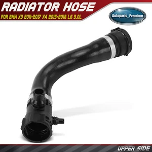 Upper Radiator Coolant Hose for BMW X3 F25 2011-2017 X4 F26 2015-2018 3.0L GAS - Picture 1 of 9