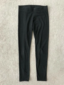 WOMEN'S JUNIOR AMERICAN EAGLE GRAY STRETCH ATHLETIC RUNNING FITTED PANTS SIZE M - Picture 1 of 3