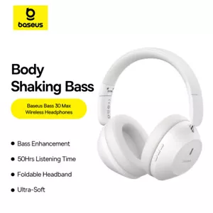 Baseus Bluetooth Over-Ear-Kopfhörer mit Noise Cancelling Headset ANC-Modus, 40H - Bild 1 von 22