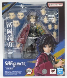 S.H.Figuarts Giyu Tomioka Demon Slayer Kimetsu BANDAI Action Figure 1 Day Ship - Picture 1 of 12