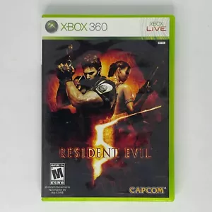 Xbox 360: Resident Evil 5 - Tested Video Game - Picture 1 of 3