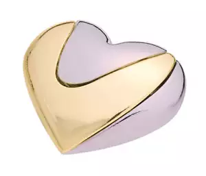 Huzzle Love Puzzle - Level 1 Easy - Fidget Puzzle by Hanayama - Picture 1 of 3