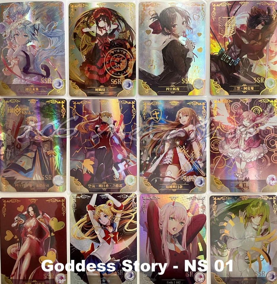 🔥 NS 01 [Pick Your Singles] Goddess Story Waifu Anime Doujin Cards 🔥 - Image 1 of 1