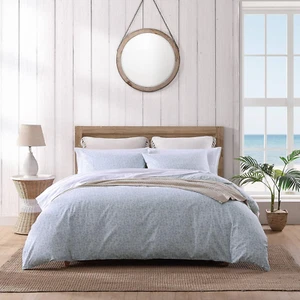 - Queen Bettbezug Set, Wende Baumwolle Bettwäsche Set mit passenden Shams, Coas - Bild 1 von 12