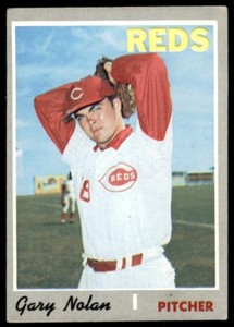 1970 TOPPS GARY NOLAN CINCINNATI REDS #484