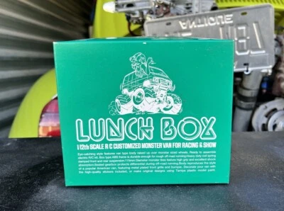 2005 Tamiya Lunch Box RC 1:12 Scale 57749 ORIGINAL INSERT BOX ONLY - GREEN TOP - Image 1 of 4