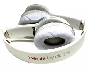 Beats by Dre Solo Wired On-Ear WHITE Headphones - Picture 1 of 5