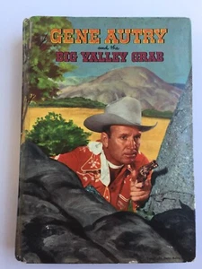 Vintage Gene Autry and the Big Valley Grab 1954 Hardcover by WB Hutchinson - Imagen 1 de 9