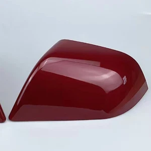 Left Red Rear View Side Mirror Skull Cover For Tesla Model 3 2017-23 1092290 - Imagen 1 de 2