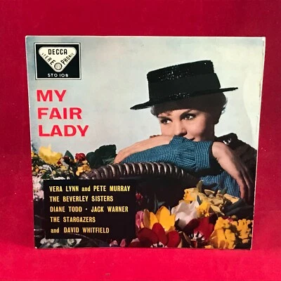 VARIOUS My Fair Lady EP 1958 UK 7" Vinyl Vera Lynn Pete Murray Stargazers DECCA - Image 1 of 3