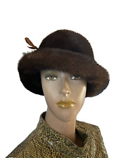 Женские винтажные шляпы и береты Braun