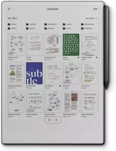 Paper Pro Bundle – Includes 11.8” Paper Tablet, and Marker plus Pen with Eraser - Picture 1 of 8