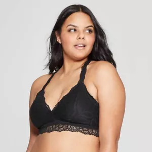 Bralette acolchado para mujer - Auden negro L - Imagen 1 de 1
