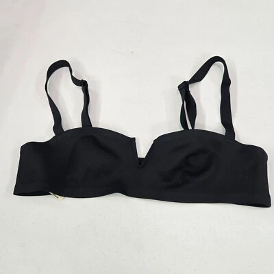 Intimately Free People Women Bra Small Black Bandeau Wireless Pullover - Image 1 of 4