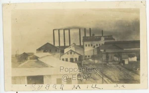 Vintage 1920 Photograph Dominican Republic Angelina Sugar Mill USMC Photo - Imagen 1 de 2