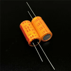 10P/100 Stck. 50V68uF 50V NCC Nippon W 12,5x25 130 Grad Kondensator in Industriequalität - Bild 1 von 2
