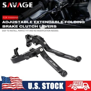For YAMAHA YZF R7 2021 2022 23 2024 Extendable Folding Brake Clutch Levers YZFR7 - Picture 1 of 12