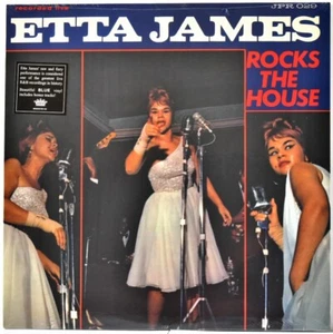 AUDIOPHILE JACKPOT RECORDS STEREO USA ETTA JAMES "Rock the House" 180g BLUE SS - Picture 1 of 2