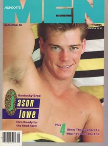 ADVOCATE MEN 9-88 JASON LOWE! HAARIGER COWBOY & ITALIENER! SEPTEMBER 1988 RARITÄT SPEZIAL - Bild 1 von 2